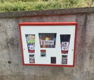 Mechanischer Kaugummiautomat für Standorte in Dresden